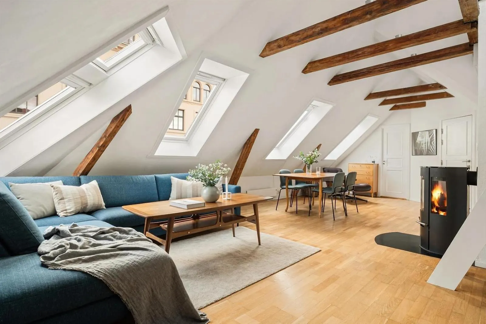 Penthouse Apartment In The Heart Of Bergen With Beautiful Private Rooftop